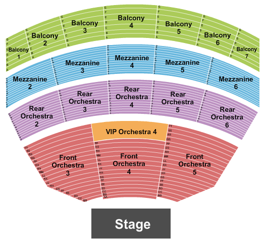 The Theatre Katy Perry Seating Chart